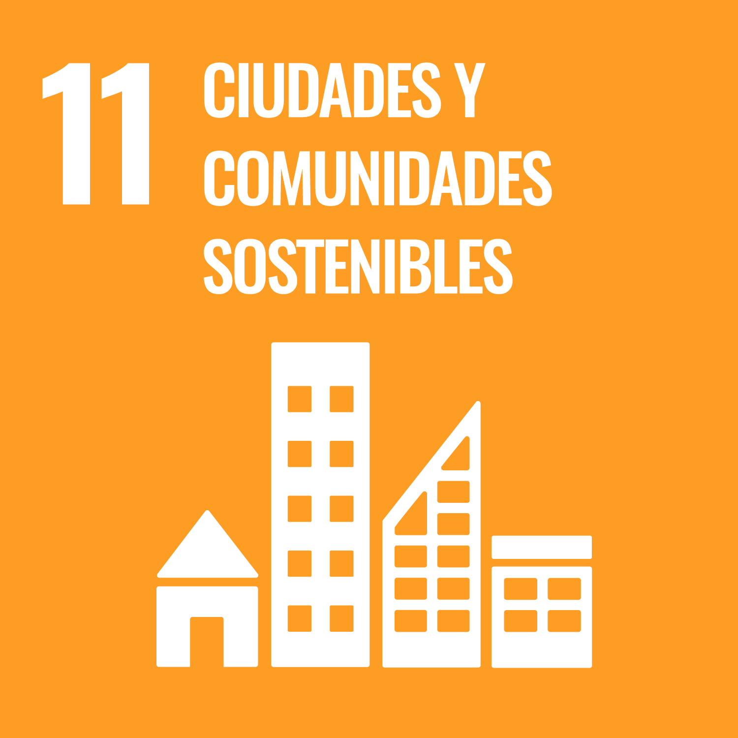 Logotipo de Ciudades y comunidades sostenibles